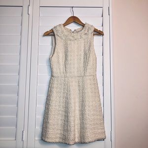 Alice+Olivia Haven Embellished Tweed Dress